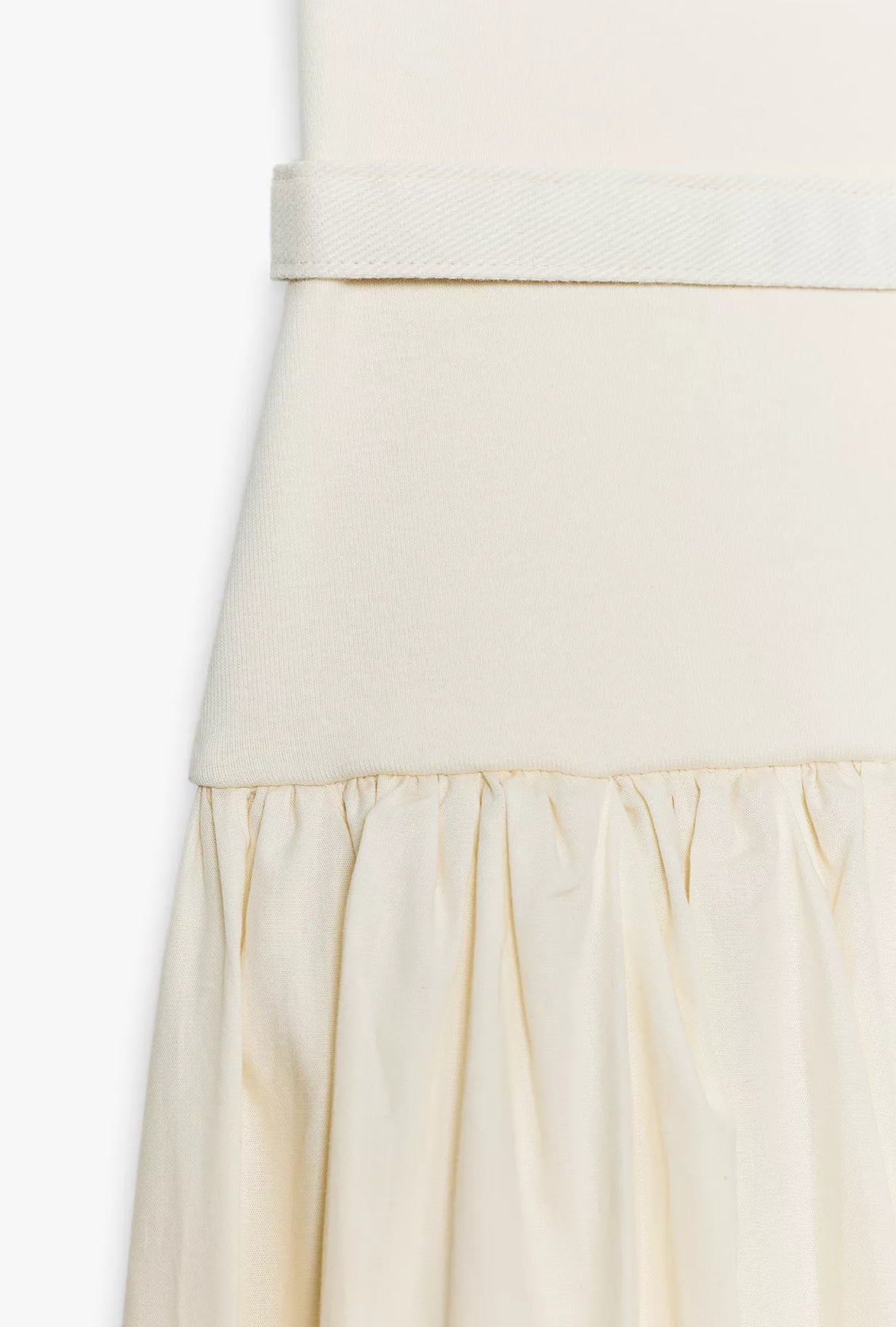Zara Contrast Belt Dress
