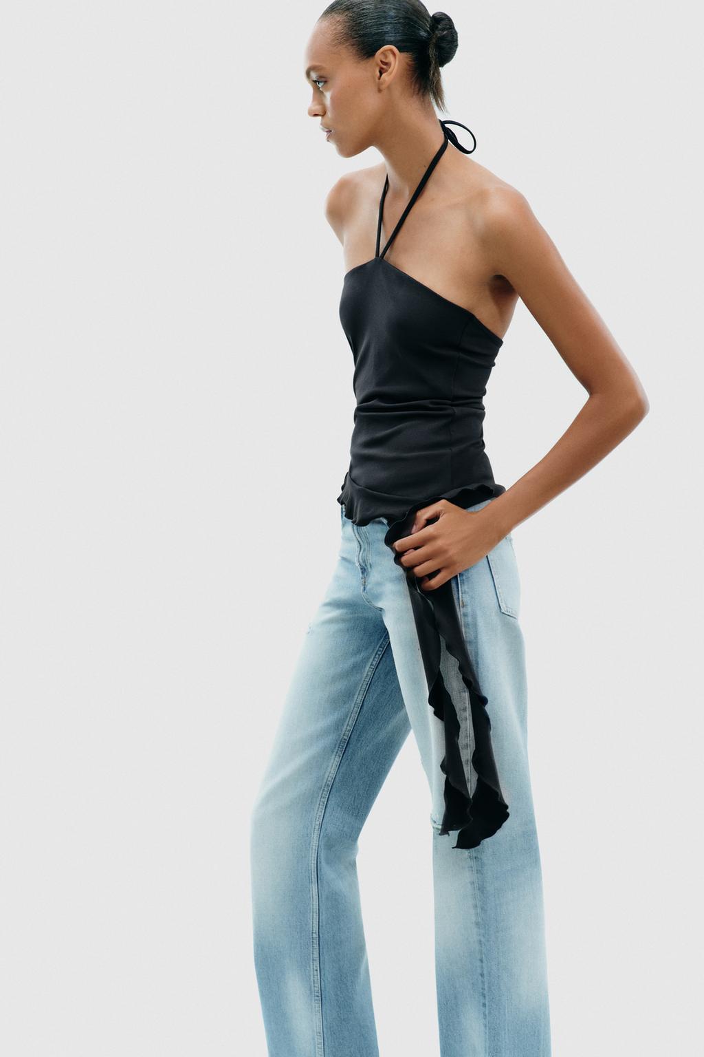 Zara halter Neck Happer Top
