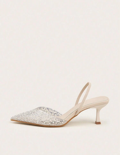 Shein New Round Toe High Heels