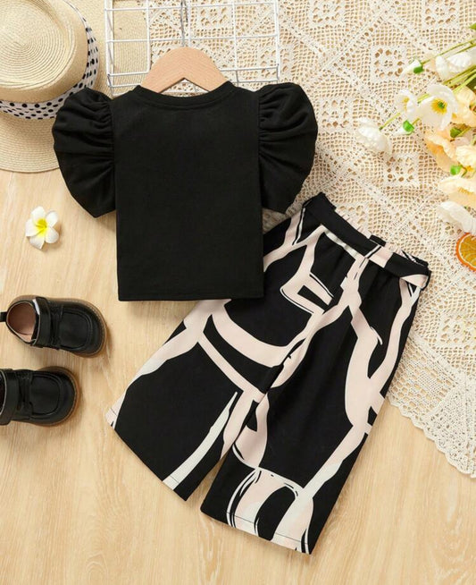 SHEIN Baby Girls Summer Casual Knitted Solid Color