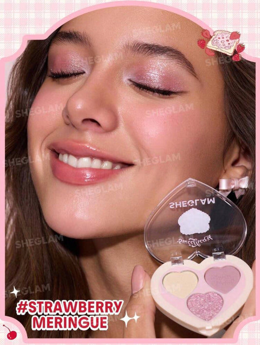 Sheglam Berry besties Color Trio starwberry