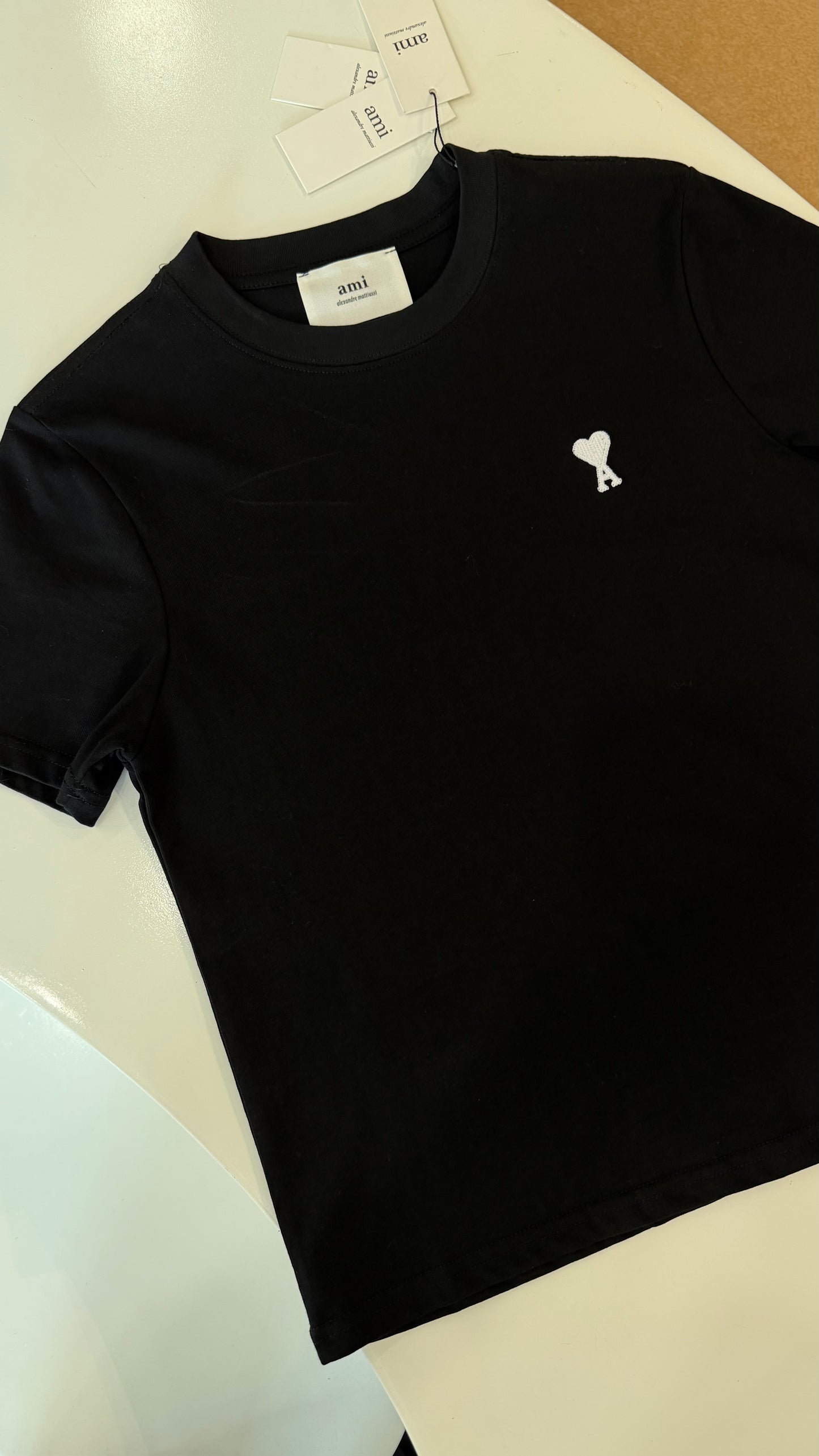 Ami Paris De Coeur t shirt-Black
