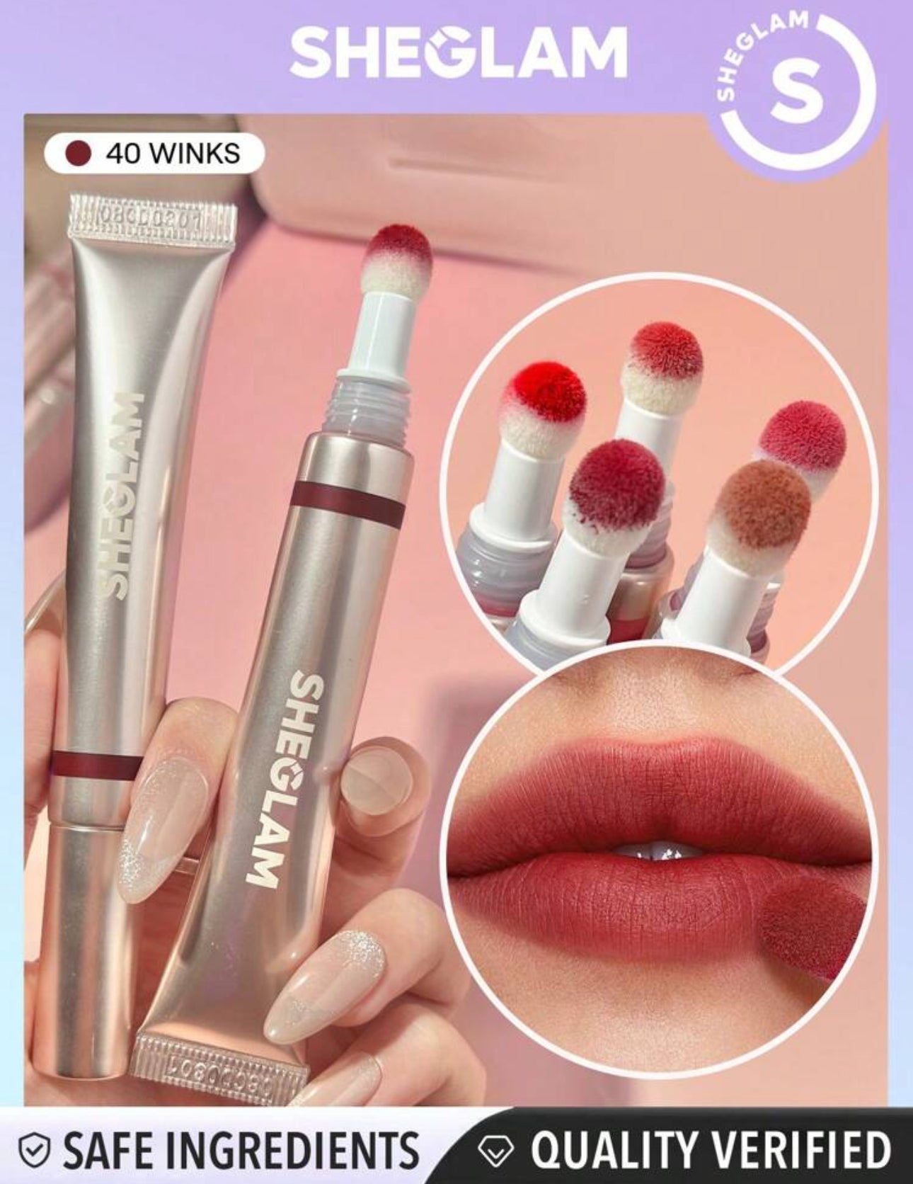 Sheglam Pout Pillow Cushion Matte Liquid Lipstick