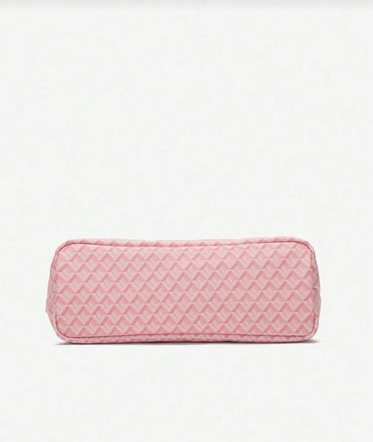 Shein New Simple Tote Bag Pink