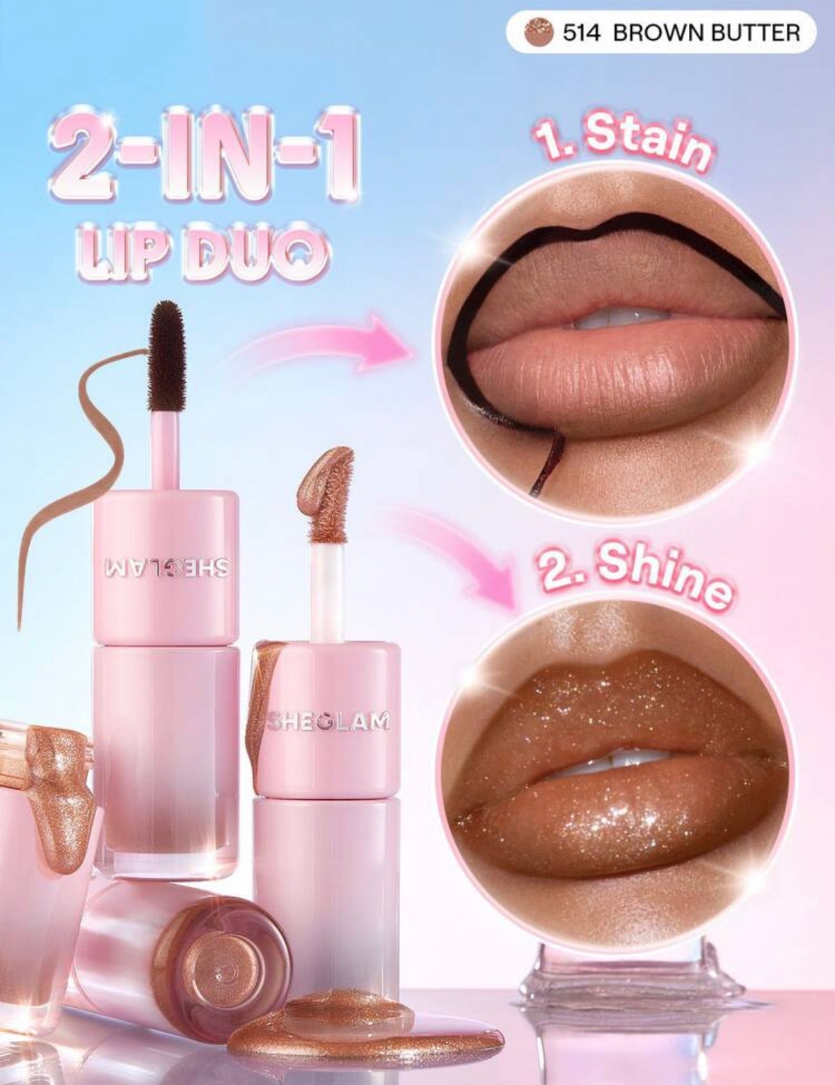 Sheglam line To Shine Peel Off Lip Satin