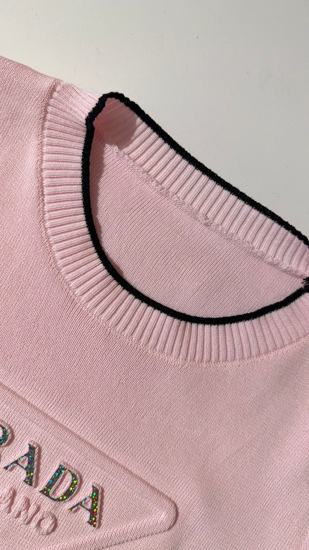 Prada Pastel Pink Crewneck (Dupe)