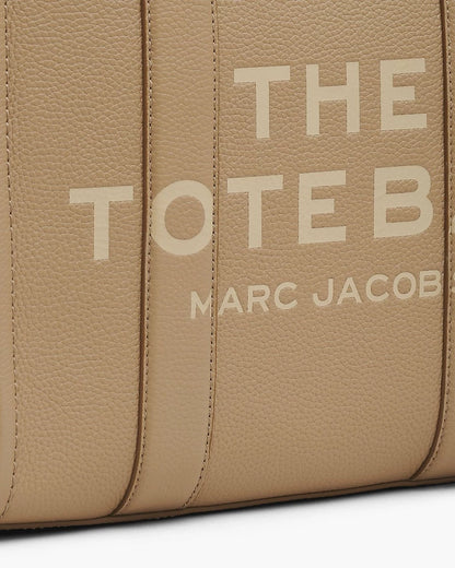 Marc Jacobs Leather Medium Tote Bag- Camel
