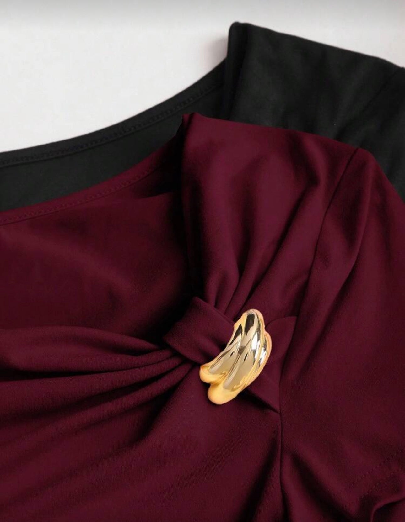 Shein Sexy Asymetric Hem Button Long t shirt