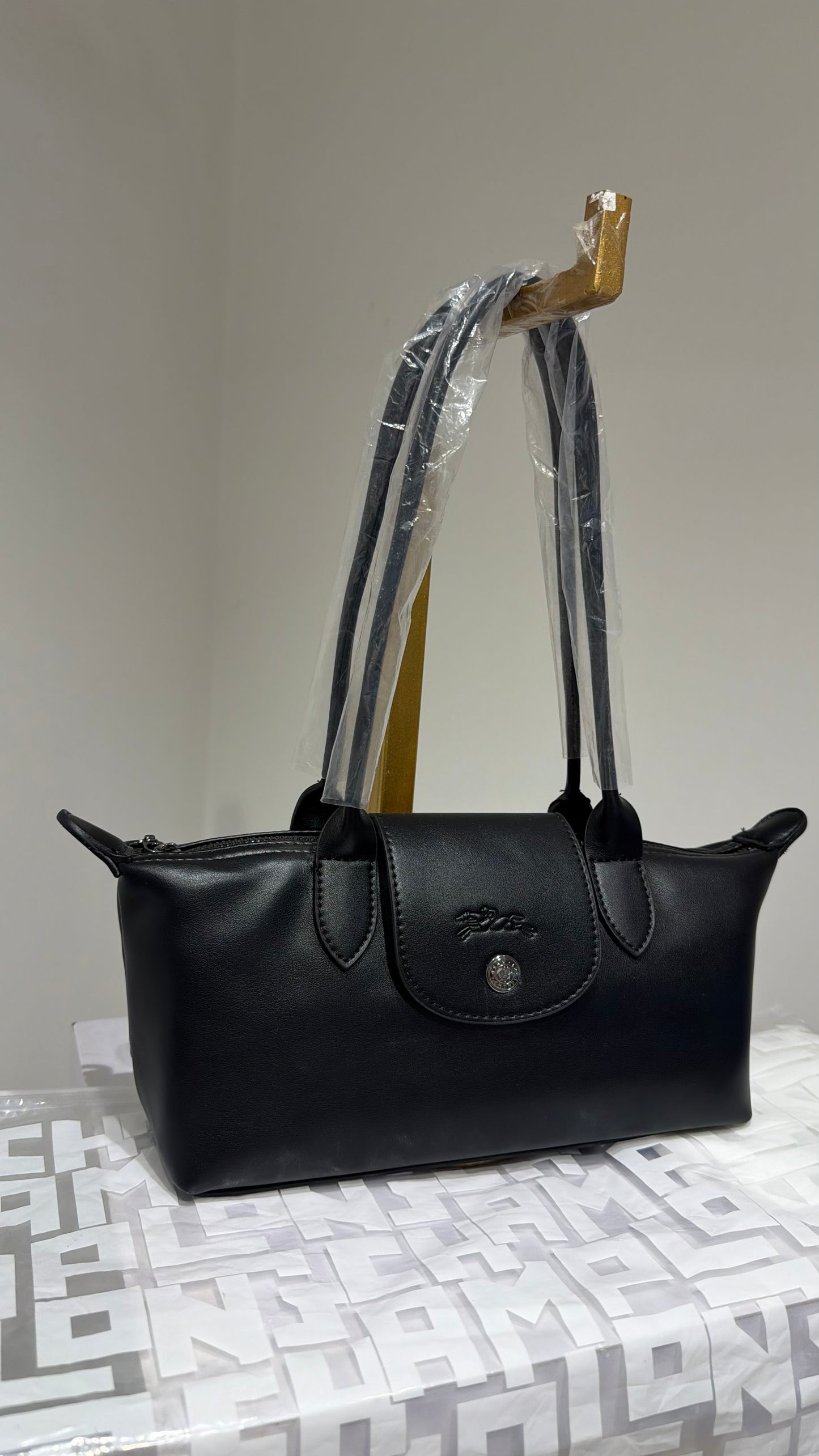 Longchamp le Pliage Xtra Mocha Black