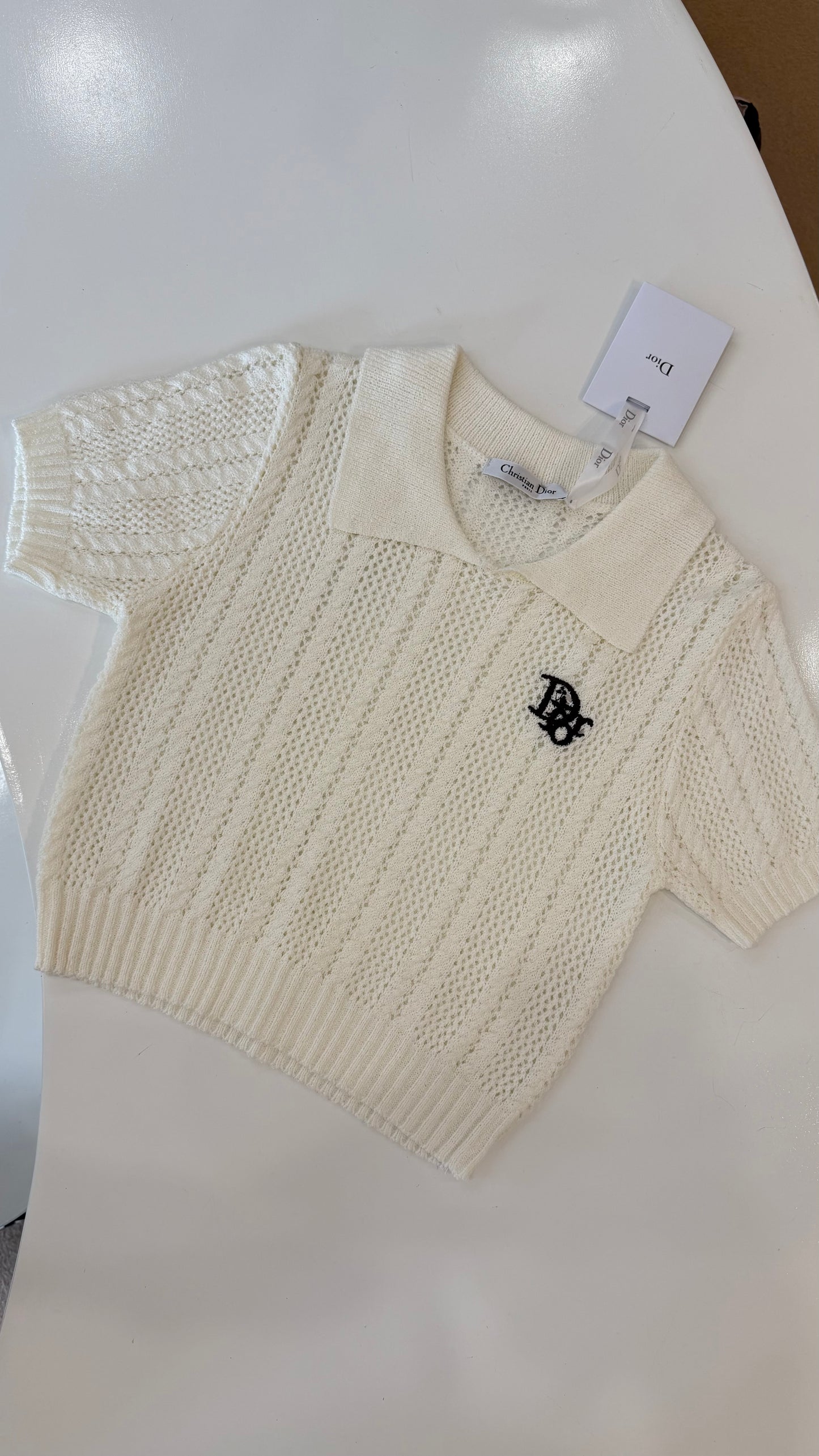 Dior Knit Polo-Dupe