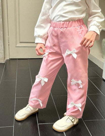 SHEIN Genkinimix Kids Young Girls Thin Casual Pants only