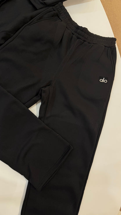 Alo Zipper 1/4 Set- Black