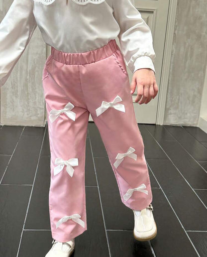 SHEIN Genkinimix Kids Young Girls Thin Casual Pants only