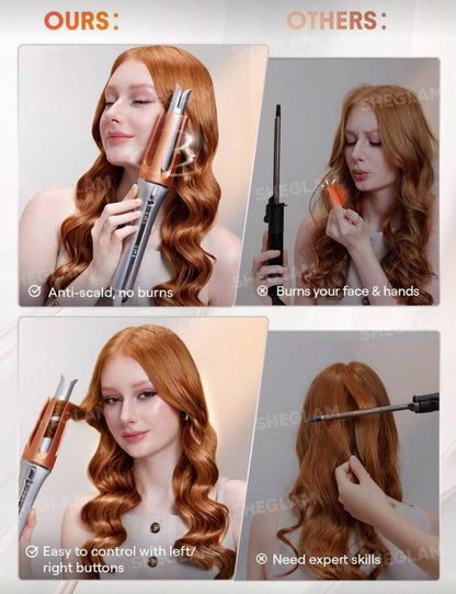 SHEGLAM Hair It Curl One Touch Istant Curler Automatic Curling