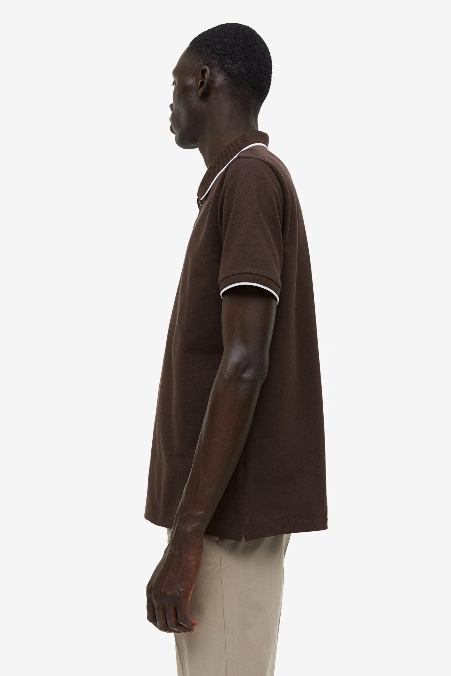 H&M Slim Fit Cotton Polo T-shirt