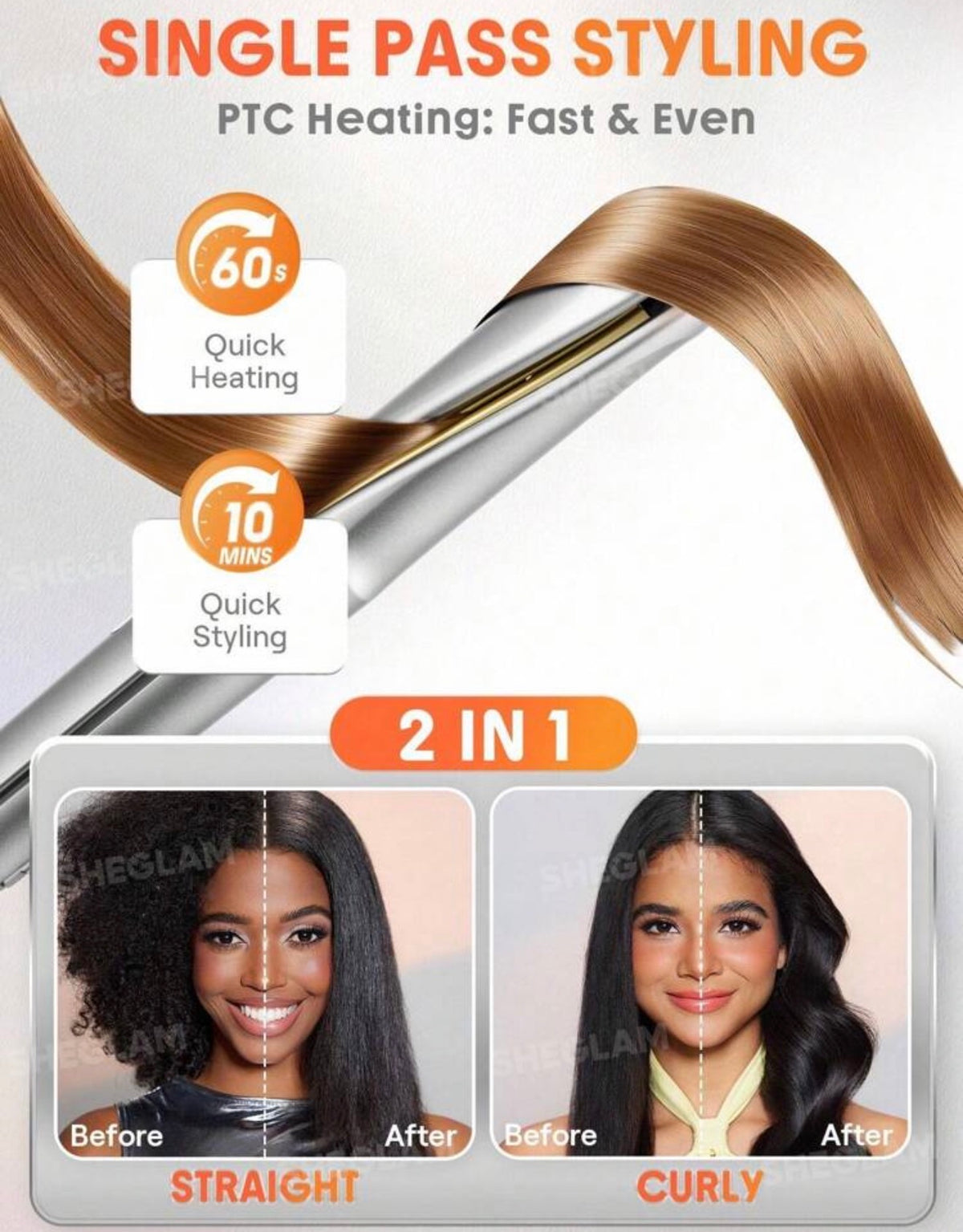 Sheglam Hair Sleek Chic twist Clurler