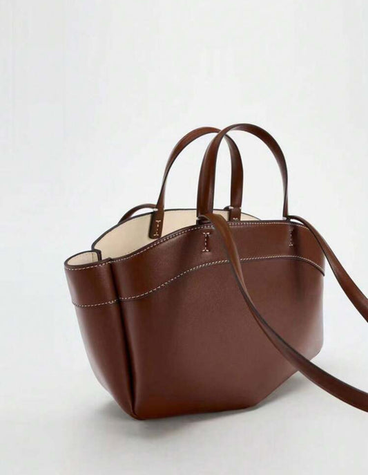 Shein New Pu Tote Bag(Zara Dupe)