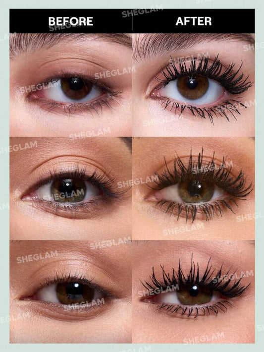 SHEGLAM All-In-One Volume & Length 2 in 1 Waterproof Mascara