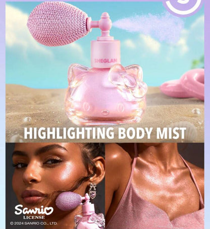 SHEGLAM HELLO KITTY Bow Utiful Highlighting Body Mist