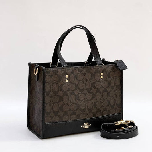 Coach Dempsey Carryall Tote in Signature Canvas