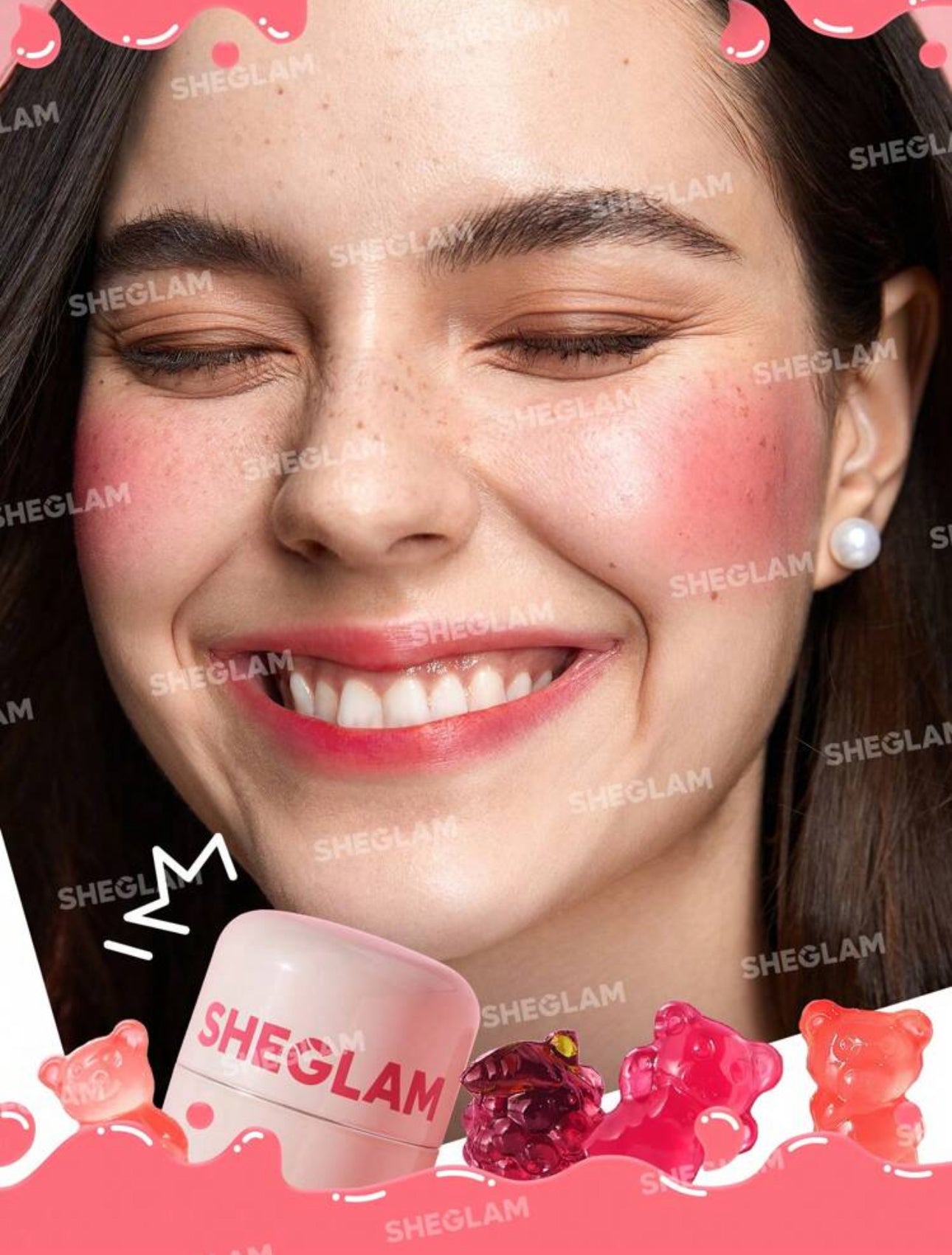 SHEGLAM Jelly-Licious hydrating lip & Blush Tint