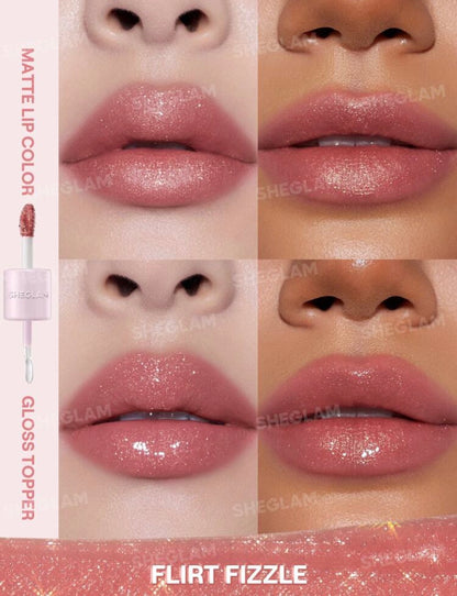 Sheglam Mood Switch Matte Gloss Lip Duo
