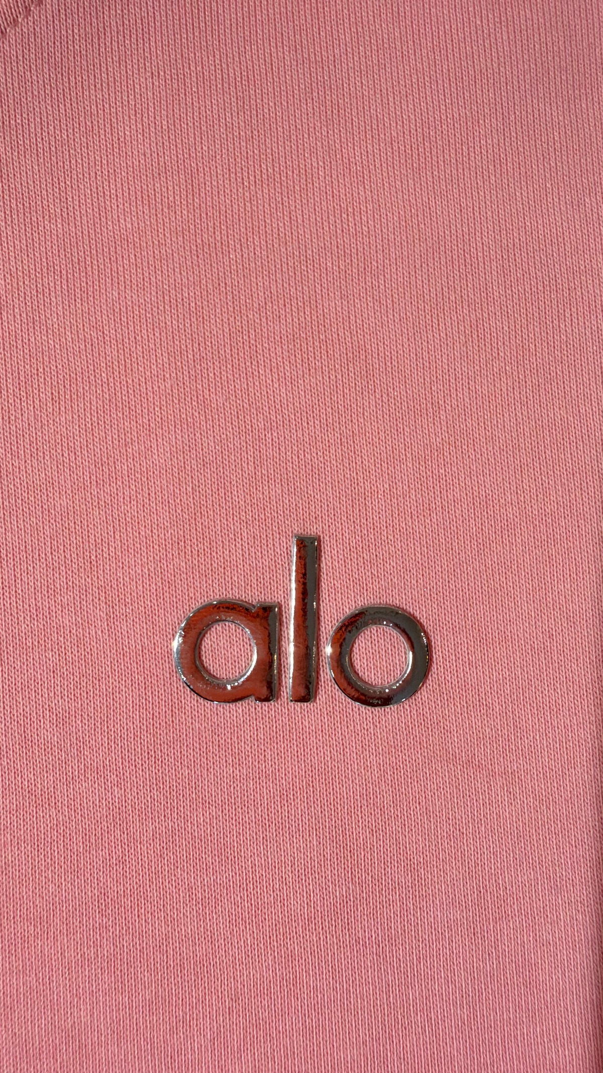 ALO Fleeced Sweatshirt-Pink (Dupe)