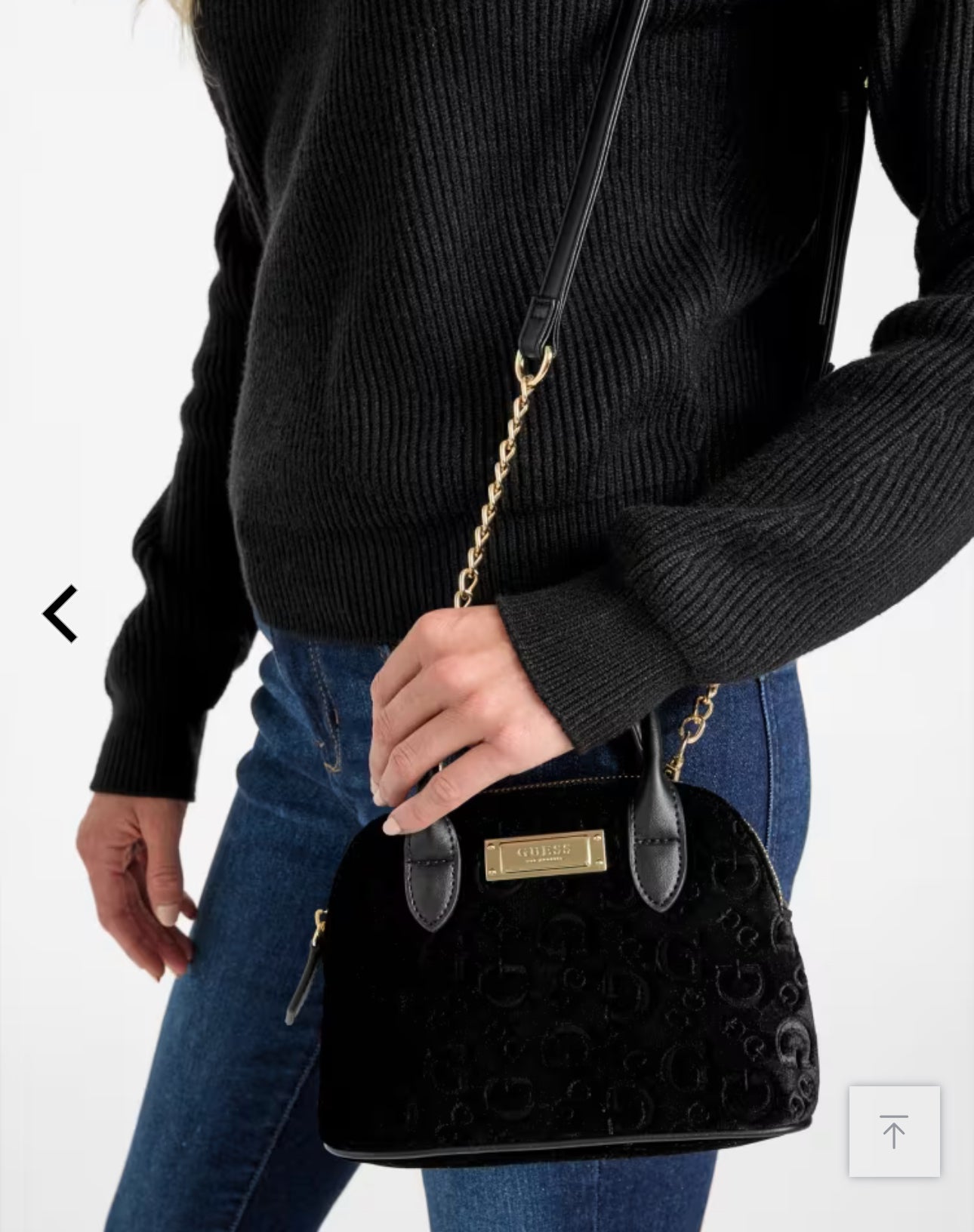 GUESS Stella Dome Satchel Bag
