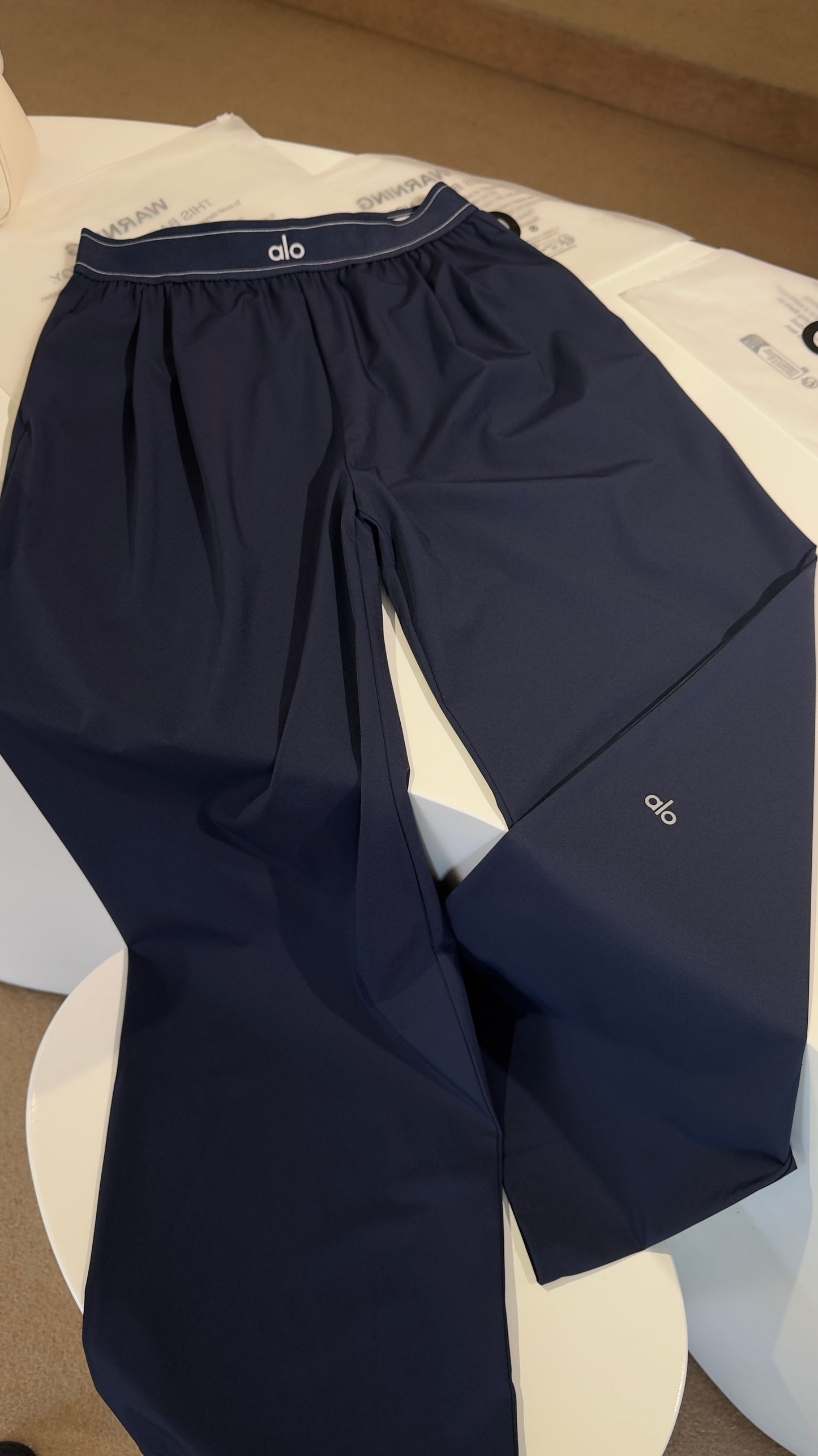 ALO Suit Up Trouser Long-Blue