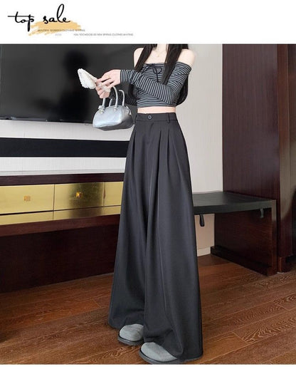 HEIN Dazy High Waist Pockets Tailored Pants