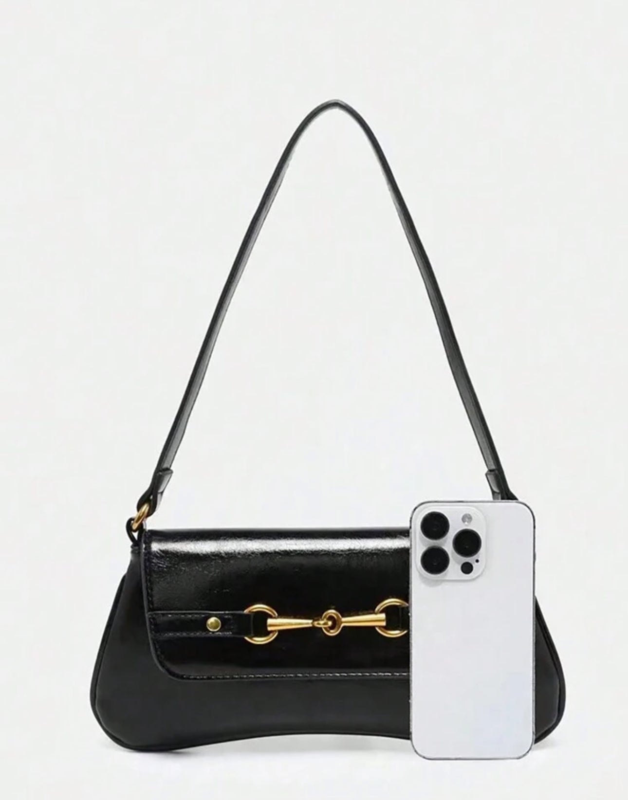 Shein Retro Shoulder Hoop Bag