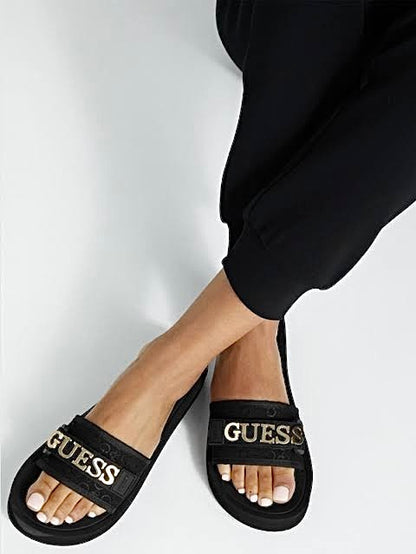 GUESS Peers Logo Slides Sandal