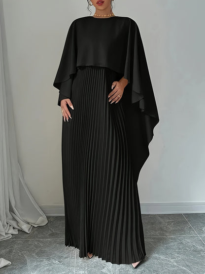 Shein Arabic Style Ruffle Long Dress