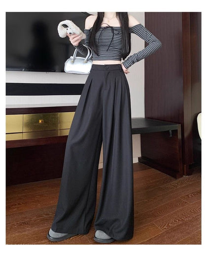 HEIN Dazy High Waist Pockets Tailored Pants