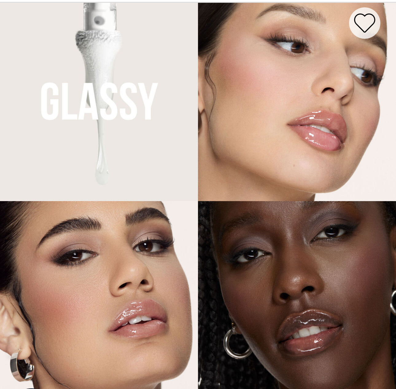 Huda Beauty Faux Filler Extra Shine Lip Gloss (Glassy-Clear)