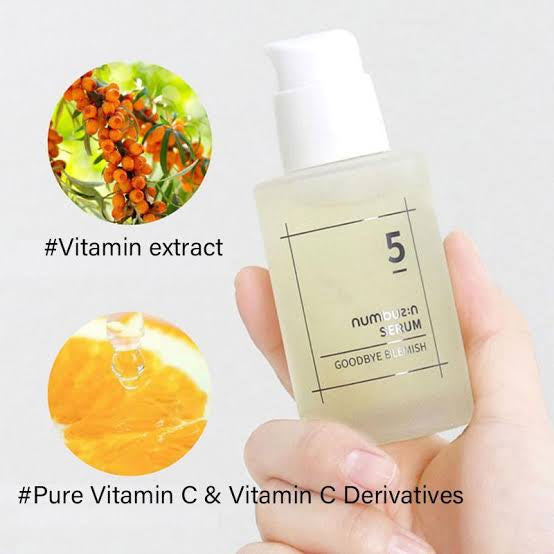 Numbuzin No.5 Good by Blemish Serum {50 ml}