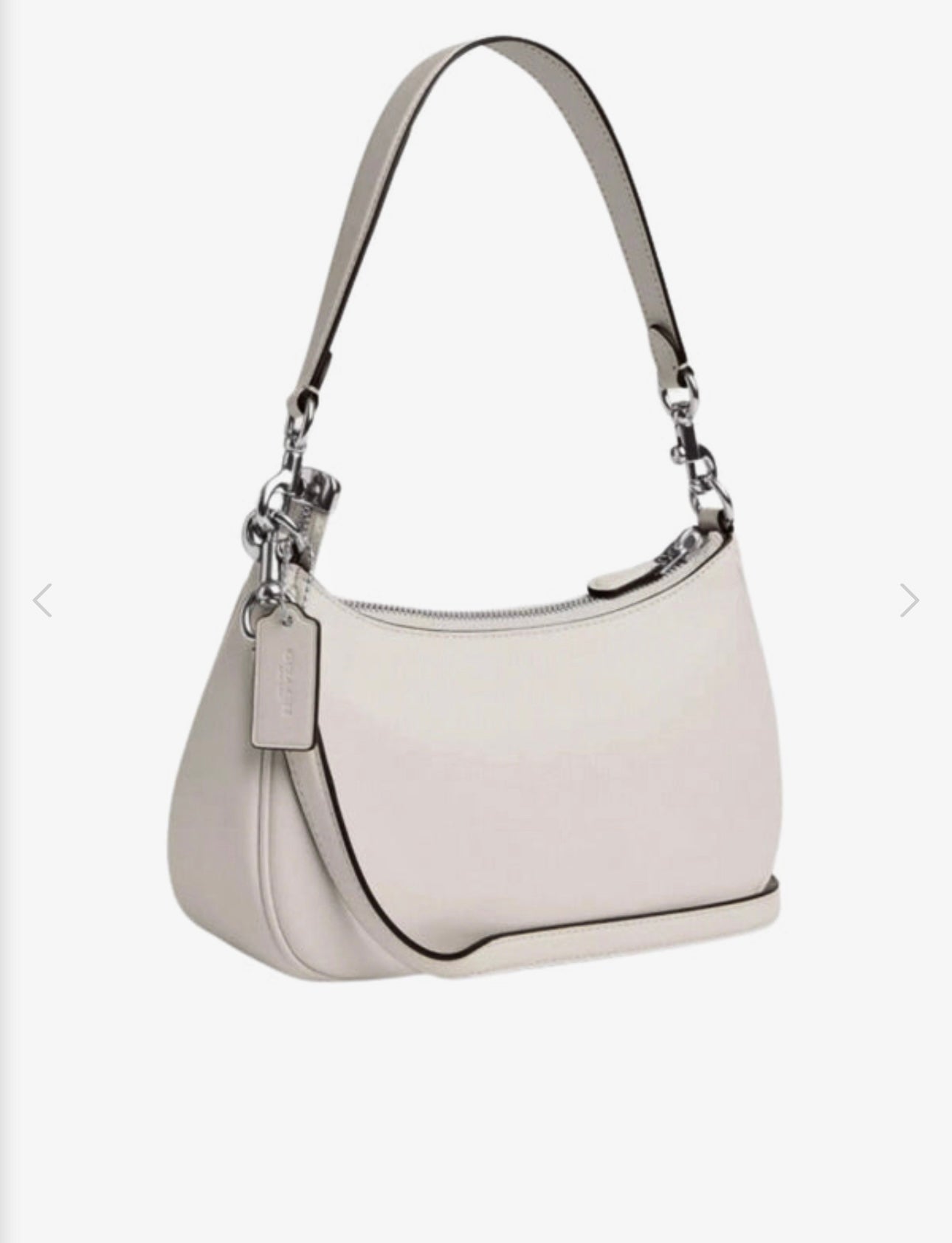 Coach Teri White Shoulder Bag