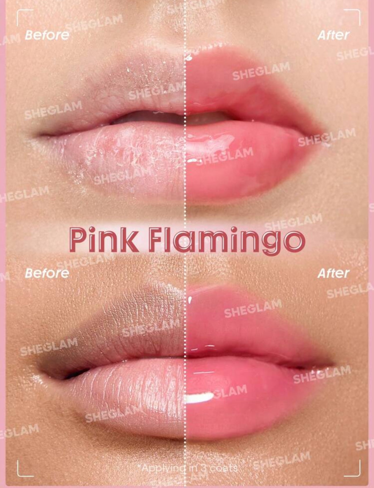 SHEGLAM Booster Shine Lip Plumping Gloss