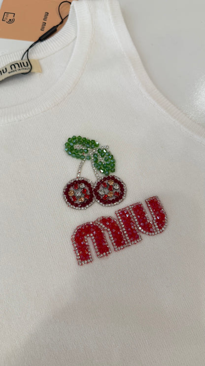 Miu miu Cherry Tank- Dupe