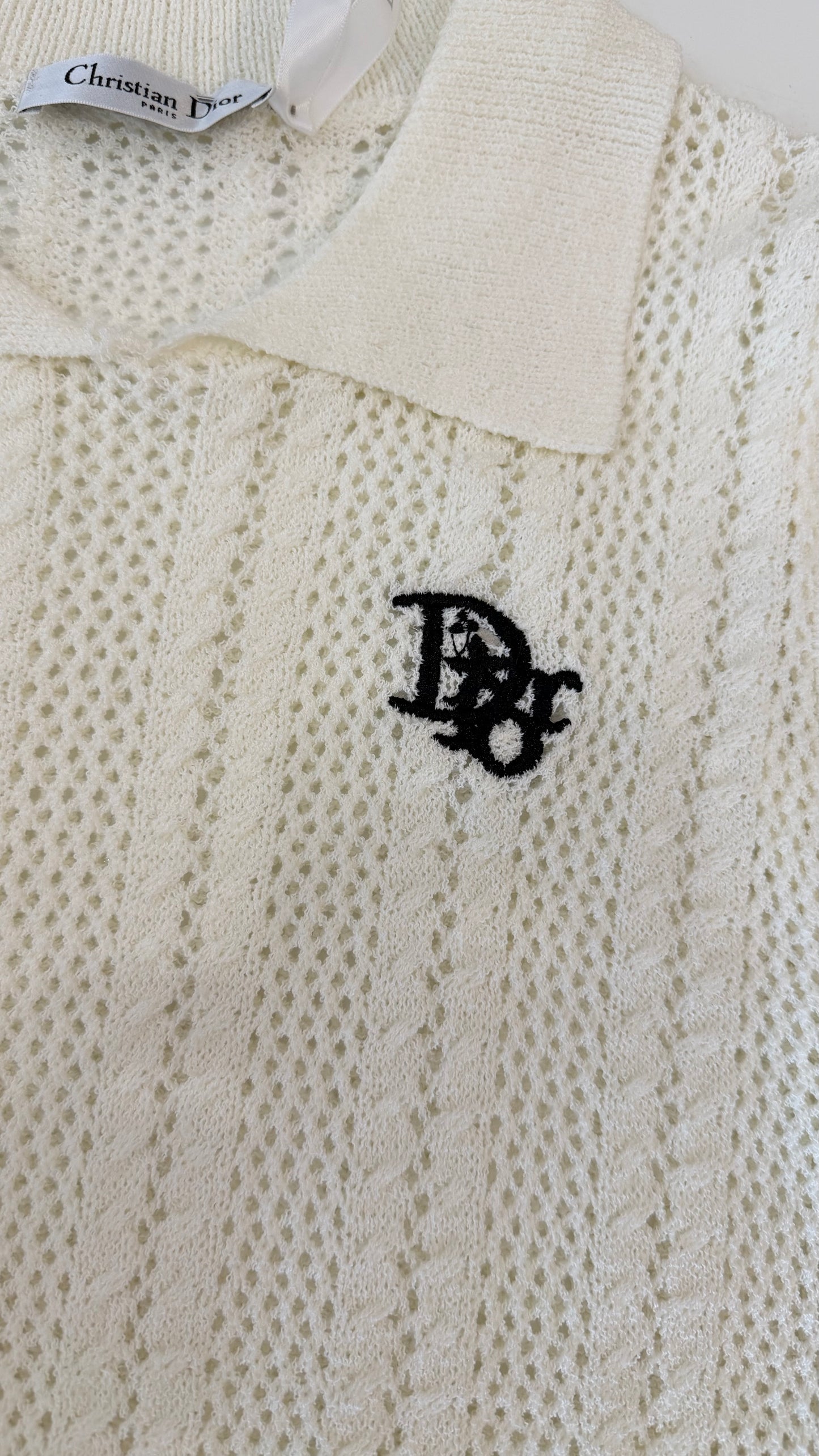 Dior Knit Polo-Dupe