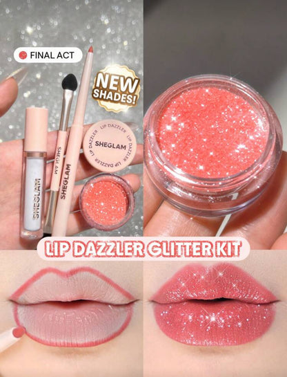 SHEGLAM Lip Dazzler Glitter- Final Act