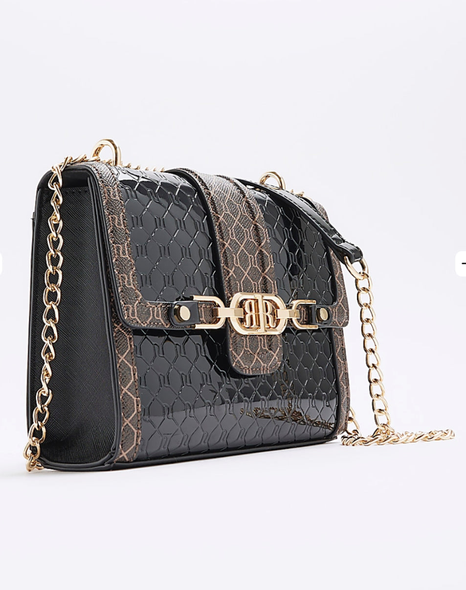 River Island Signature style Bag