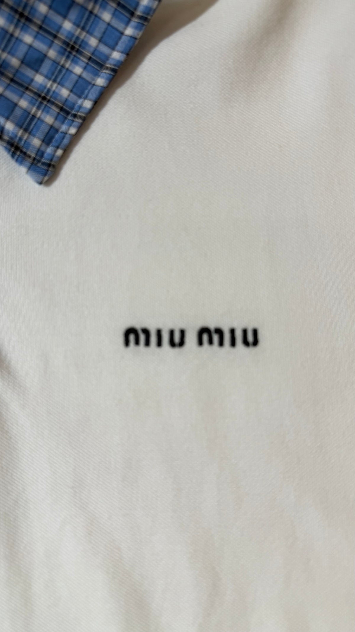 Miu Miu Short Sleeves Pique Polo (Dupe)
