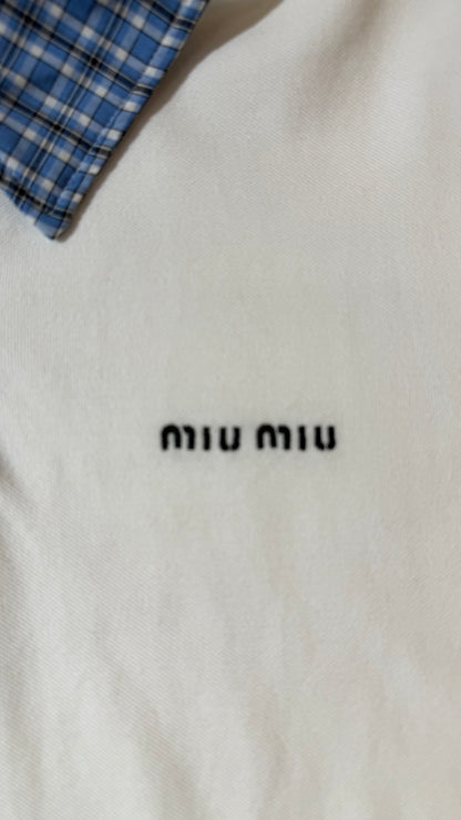 Miu Miu Short Sleeves Pique Polo (Dupe)