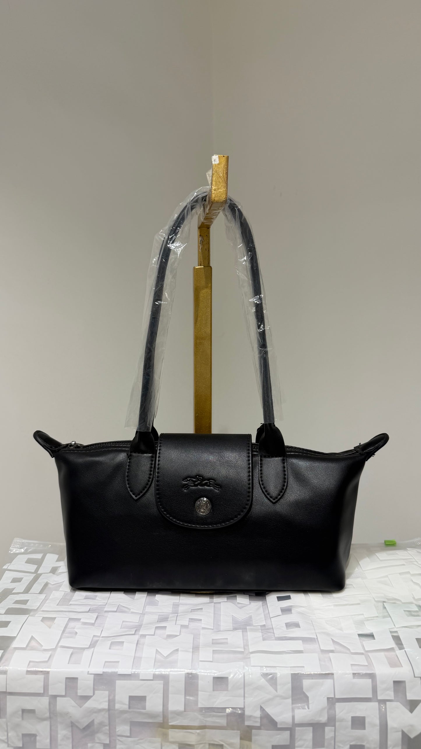 Longchamp le Pliage Xtra Mocha Black