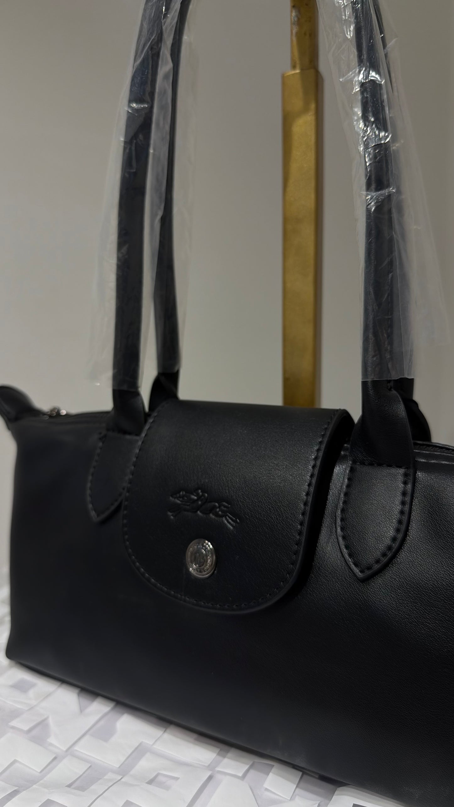 Longchamp le Pliage Xtra Mocha Black