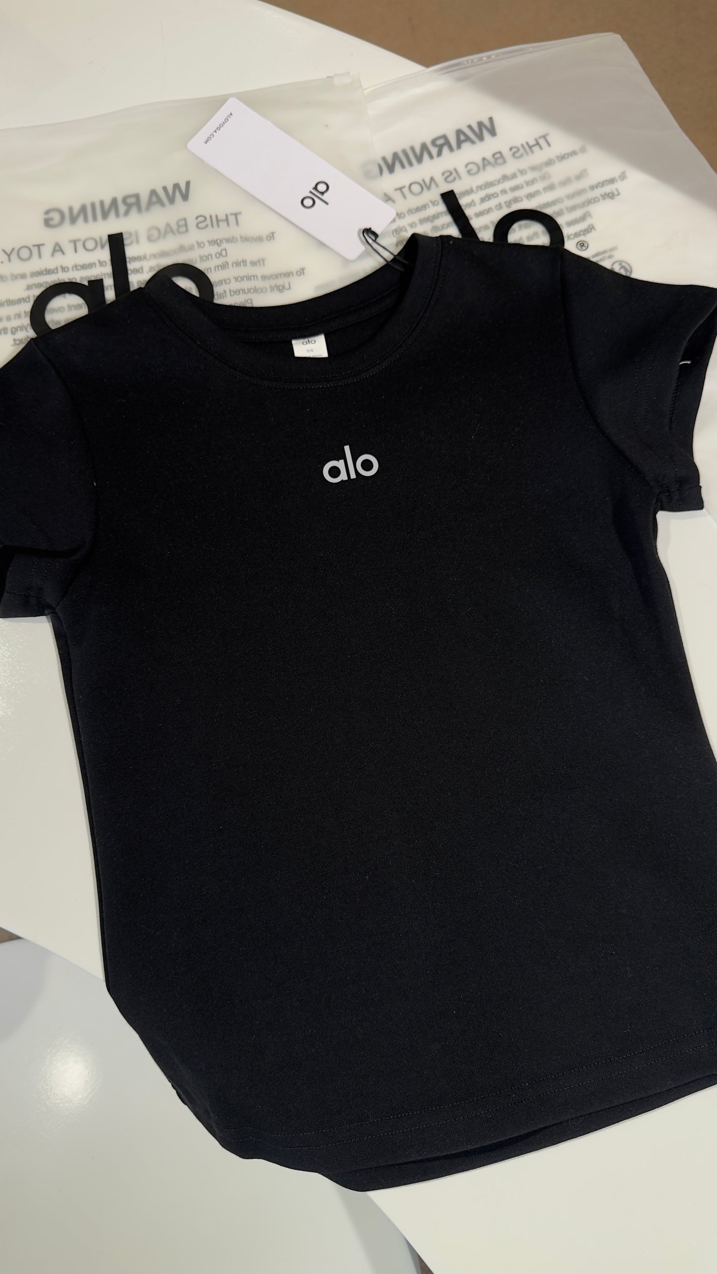 ALO Affection Tee Black