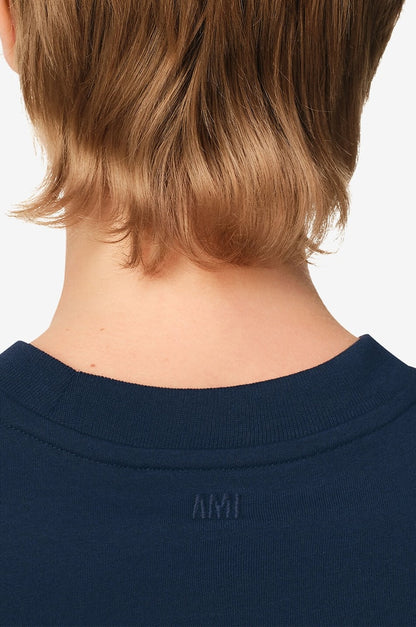 Ami Paris De Coeur t shirt-Blue