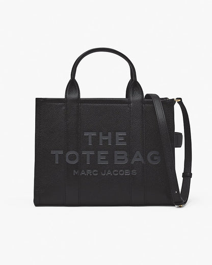 Marc Jacobs Leather Tote Bag Medium- Black