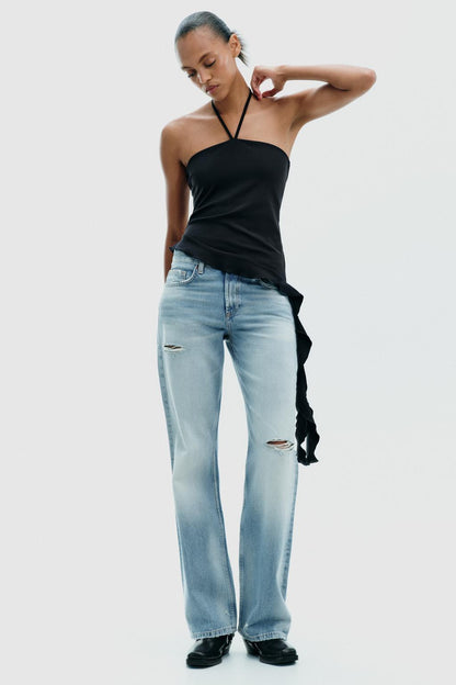 Zara halter Neck Happer Top